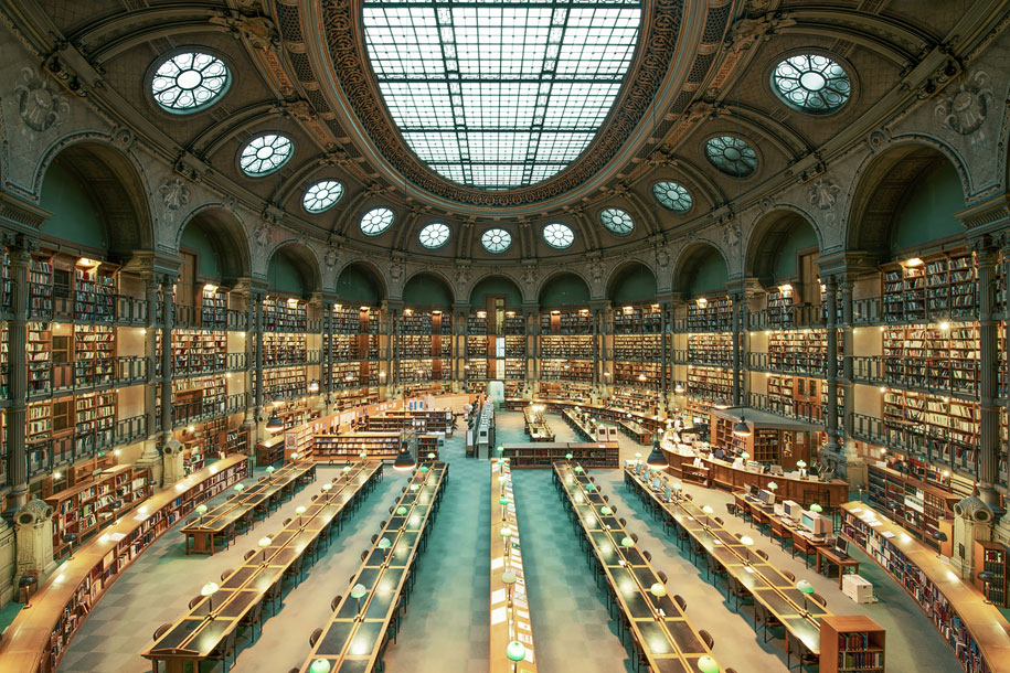 Fransa-Paris-Ulusal-Kütüphane